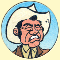 Caricature de Ross Martin (Achdé).