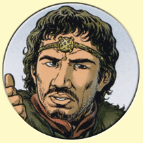 Caricature d'Alexandre Astier (Steven Dupré).