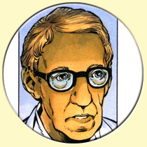 Caricature de Woody Allen (Richard Guerineau).