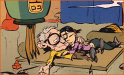 Caricature de Woody Allen (Simon Léturgie).