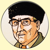 Caricature de Iouri Andropov (Philippe Buchet).