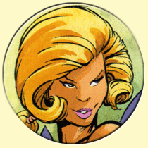 Caricature de Barbara Bain (Jean-Louis Mourier).