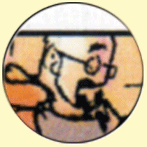 Auto-caricature de Denis Bajram.