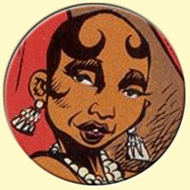 Caricature de Joséphine Baker (Laurent Verron).