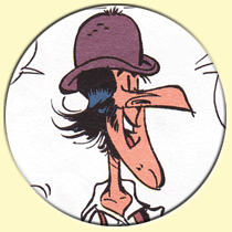 Caricature de Bernard-Henri Lévy (Achdé).