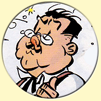Caricature de francis Blanche (Achdé).