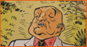 Caricature de Bernard Blier (Mathieu Reynès).