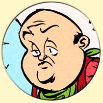 Caricature de Bernard Blier (Achdé).