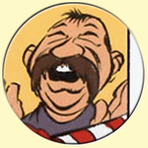 Caricature de José Bové (Laurent Verron).