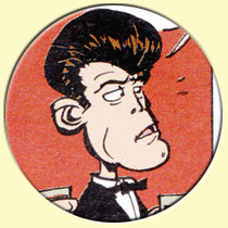 Caricature de Pierce Brosnan (Simon Léturgie).