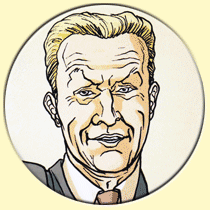 Caricature de Zbigniew Brzeziński (Philippe Buchet).