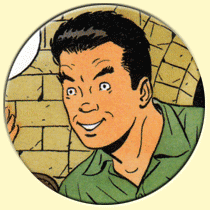 Caricature de Milton Caniff (Philippe Berthet).