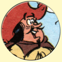 Caricature de Samuel de Champlain (Achdé).