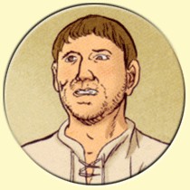 Caricature d'Alain Chapuis (Steven Dupré).