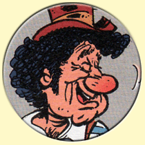 Caricature de Robert Charlebois (Achdé).