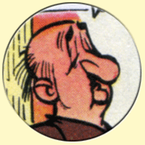 Caricature de Fernand Charpin (Albert Uderzo).