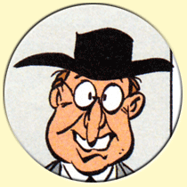 Caricature de Dick Cheney (Achdé).