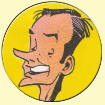 Caricature de Jacques Chirac (Albert Uderzo).