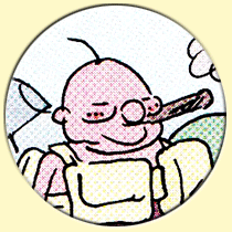 Caricature de Winston Churchill (Yves Ferri).