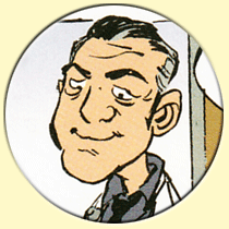 Caricature de George Clooney (Simon Léturgie).