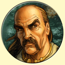 Caricature de Sean Connery (Jacques Lamontagne).