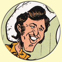 Caricature de Joe Dassin (Achdé).