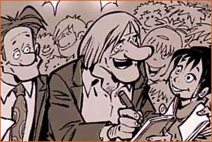 Caricature de Gérard Depardieu (Bédu).