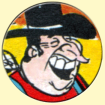 Caricature de Andy Devine (Morris).