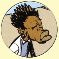 Caricature de Gary Dourdan (Simon Léturgie).