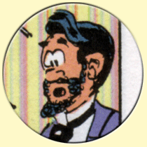 Caricature de Gustave Eiffel (Morris).