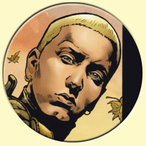 Caricature de Eminem (J. G. Jones).