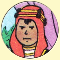 Caricature de Faysal II d'Irak (Hergé).