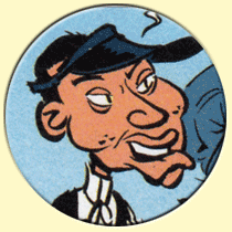 Caricature de Marc-Olivier Fogiel (Achdé).