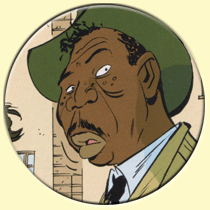 Caricature de Morgan Freeman (Simon Léturgie).