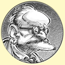 Caricature de Sigmund Freud (Maëster).