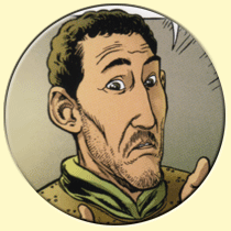 Caricature de Nicolas Gabion (Steven Dupré).