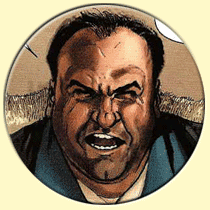 Caricature de James Gandolfini (Salvador Larroca).