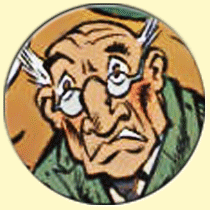 Caricature d'André Gide (Laurent Verron).