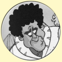Caricature de Paul Michael Glaser (Efix).