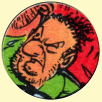 Caricature de René Goscinny (Albert Uderzo).