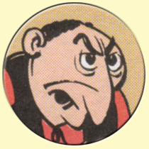 Caricature de René Goscinny (Morris).
