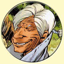 Caricature de Peter Graves (Jean-Louis Mourier).