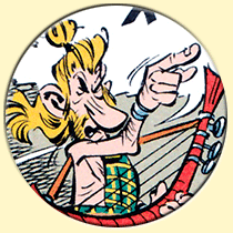 Caricature de Johnny Hallyday (Didier Conrad).