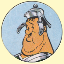 Caricature d'Oliver Hardy (Albert Uderzo).