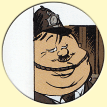 Caricature d'Olivier Hardy (Simon Léturgie)