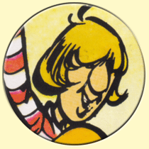 Caricature de George Harrison (Albert Uderzo).
