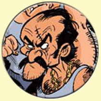 Caricature de Gérard Hernandez (Arnaud Toulon).