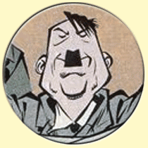 Caricature d'Adolf Hitler (Laurent Verron).