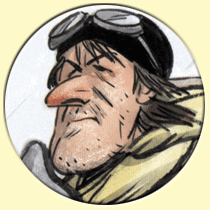 Caricature de Nicolas Hulot (Jean-Marc Rochette).