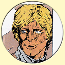 Caricature de Klaus Kinski (Yves Swolfs).